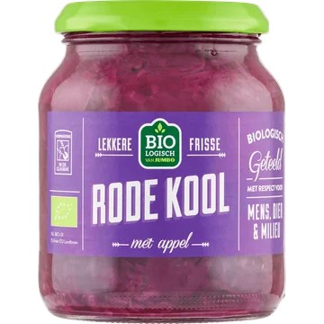 Jumbo Biologisch Rode Kool met Appel 340 g