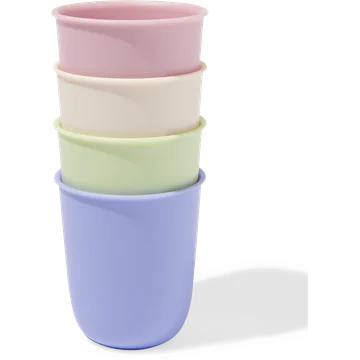 HEMA Kunststof Drinkbekers 280 ml 4 Stuks 