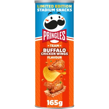 Pringles Team Buffalo Chicken Wings Flavour Limited Edition 165 g