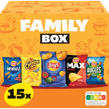 Lay's Family Box 15-pack