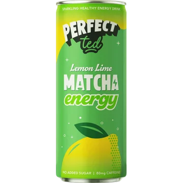PerfectTed Matcha Energy Lemon Lime 250ML
