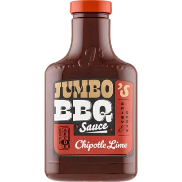 Jumbo's BBQ Sauce Chipotle Lime 400ML