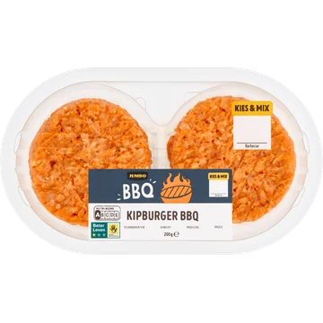 Jumbo Kipburger BBQ 200 g