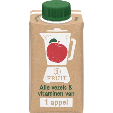 1 Fruit Alle Vezels & Vitaminen van 1 Appel 200 ml