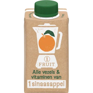 1 Fruit alle Vezels & Vitaminen van 1 Sinaasappel 200 ml