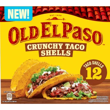 Old El Paso Crunchy Taco Shells 135g