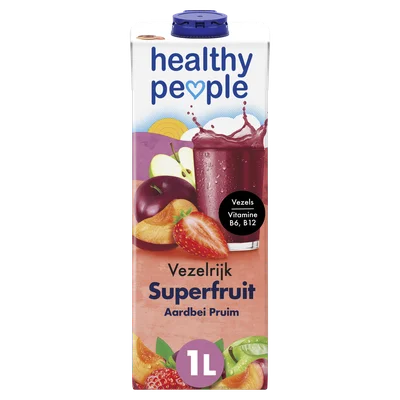 Healthy People Happy Belly Aardbei-Pruim