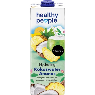 Healthy People Kokoswater met ananas