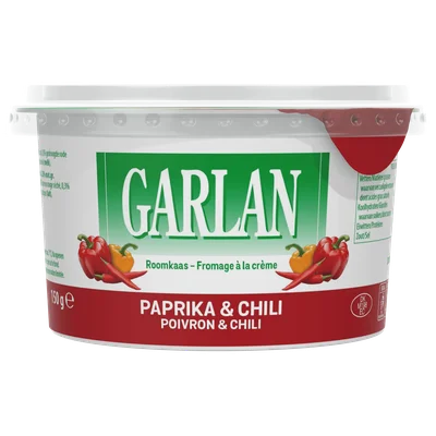 Garlan Roomkaas Paprika Chili