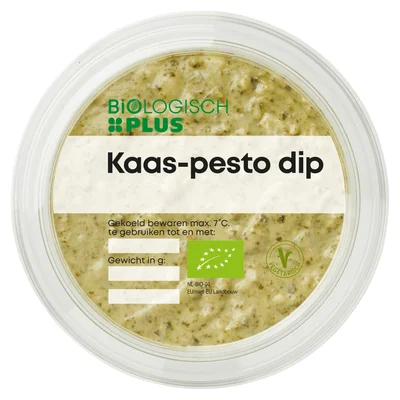 Biologisch PLUS Kaas-pesto dip
