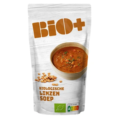 BIO+ Linzensoep