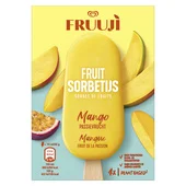 Fruuji Mango-Passion Fruit 70ml 4 stuks