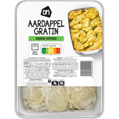 AH Aardappelgratin asperge