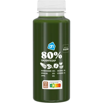 AH 80% Groentesap komkommer spinazie