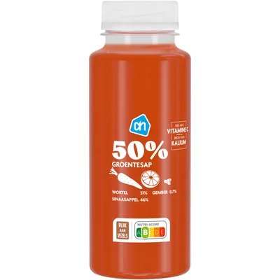 AH 50% Groentesap wortel sinaas gember