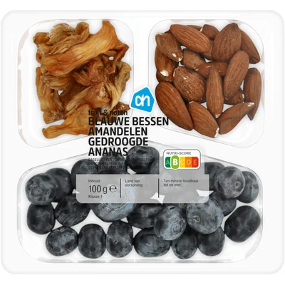 AH Blauwe bessen amandelen gedroogde ananas