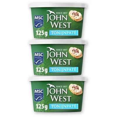 John West Tonijnpate 3-pack