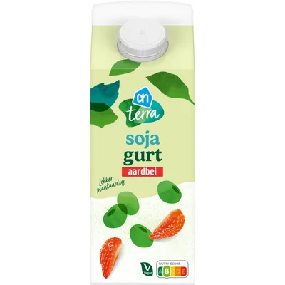 AH Terra Soja gurt aardbei