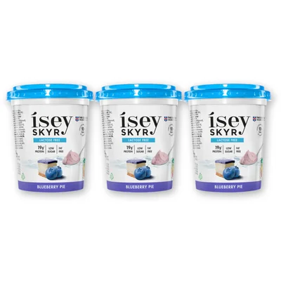 Isey Skyr blueberry pie 3-pack