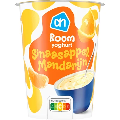 AH Roomyoghurt sinaasappel mandarijn