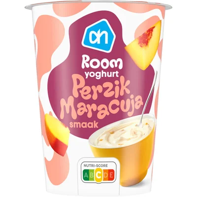 AH Roomyoghurt perzik maracujasmaak