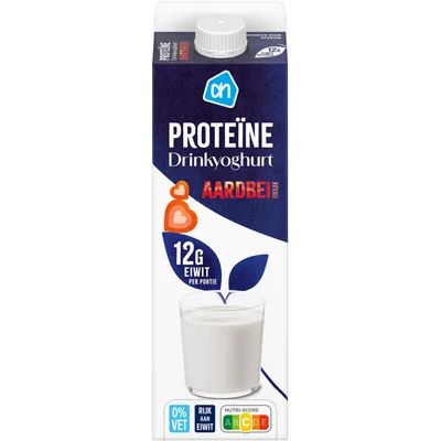 AH Proteïne drinkyoghurt aardbeismaak