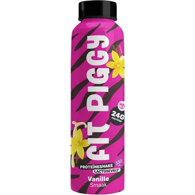 Fit Piggy Proteïneshake vanille smaak