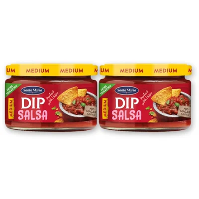 Santa Maria Dip salsa medium 2-pack