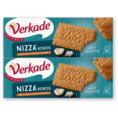 Verkade Nizza kokos 2-pack