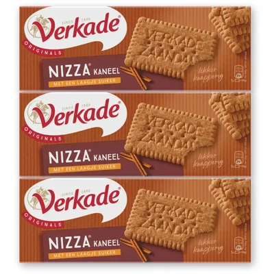Verkade Nizza kaneel 3-pack