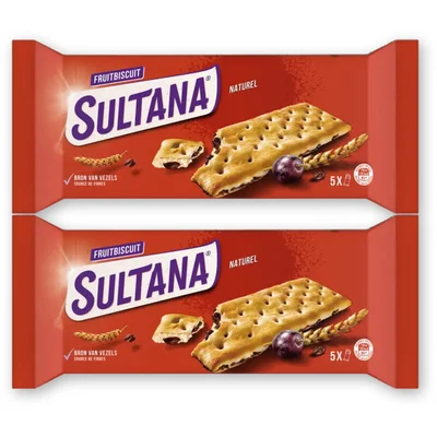Sultana Fruitbiscuit naturel 2-pack