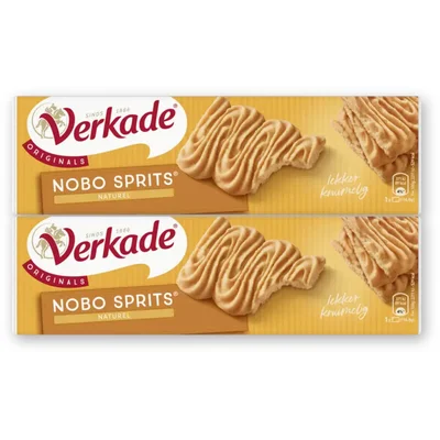 Verkade Nobo sprits naturel 2-pack
