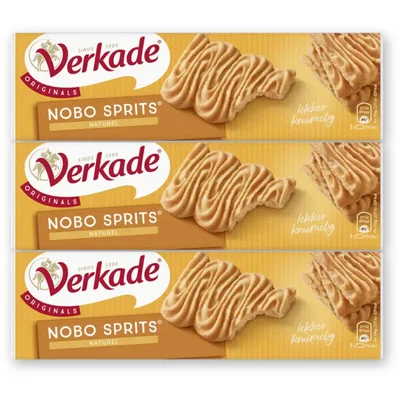 Verkade Nobo sprits naturel 3-pack