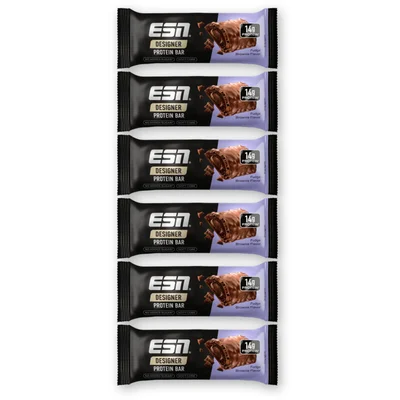 ESN Designer protein bar fudge brownie 6-pck