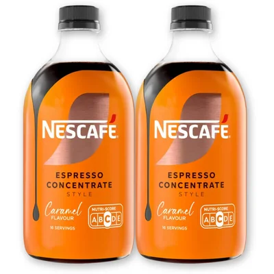 Nescafé Espresso concentrate caramel 2-pack