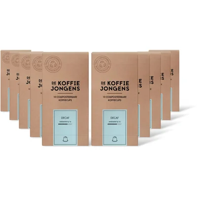 De Koffiejongens Decaf capsules 10-pack