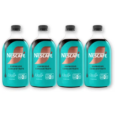 Nescafé Espresso concentrate vanilla 4-pack