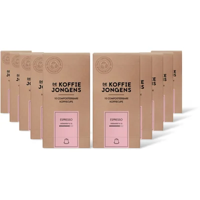 De Koffiejongens Espresso capsules 10-pack