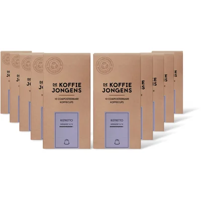 De Koffiejongens Ristretto capsules 10-pack
