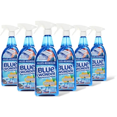Blue Wonder Allesreiniger spray 6-pack