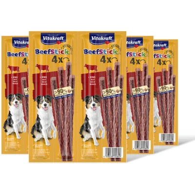 Vitakraft Beefsticks rund 4-pack