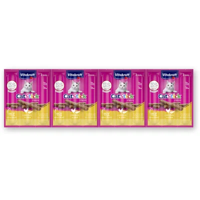 Vitakraft Catsticks mini gevogelte lever 4-pack