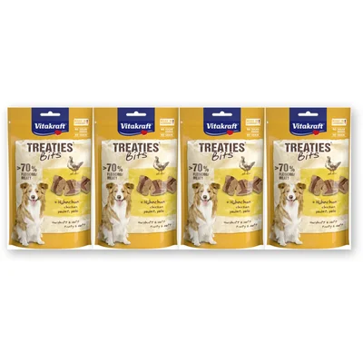 Vitakraft Treaties bits kip bacon 4-pack