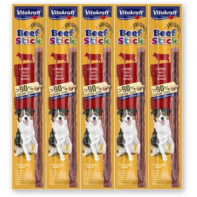 Vitakraft Beefstick rund 5-pack