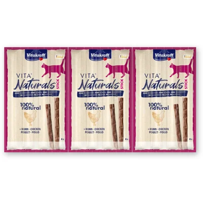 Vitakraft Vita naturals stick chicken 3-pack