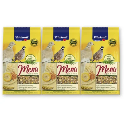 Vitakraft Menu vital duiven 3-pack