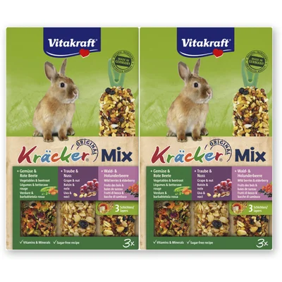 Vitakraft Kracker konijn groente noten bosbes 2-pk
