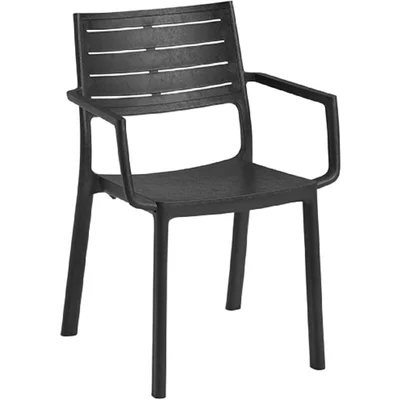 Keter Stoel 4pack grijs