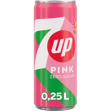 7UP Pink Lemonade Zero 4x250ML