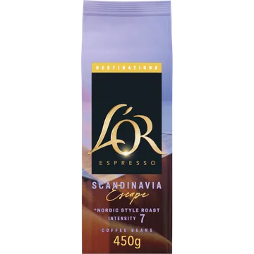 L'or Koffiebonen Scandinavia 450g